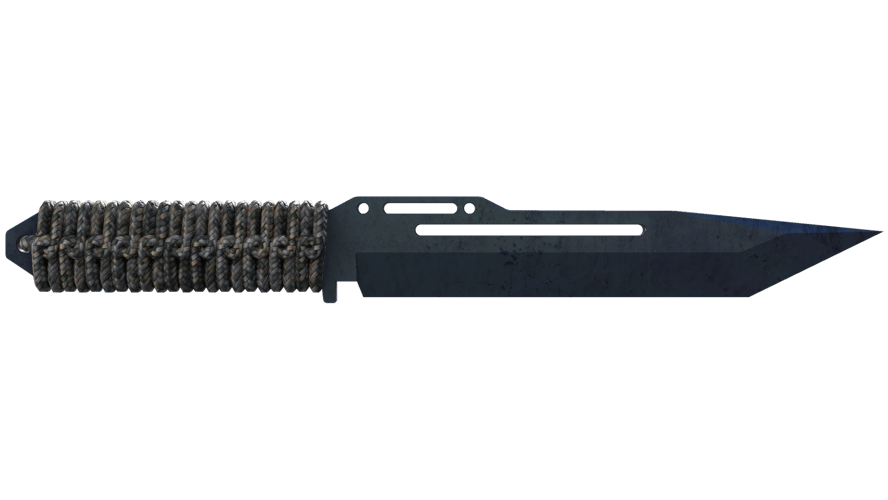 ★ Paracord Knife | Blue Steel (Well-Worn)