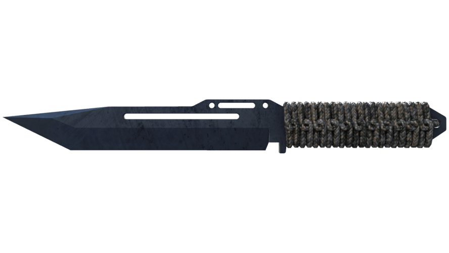 ★ Paracord Knife | Blue Steel (Well-Worn)