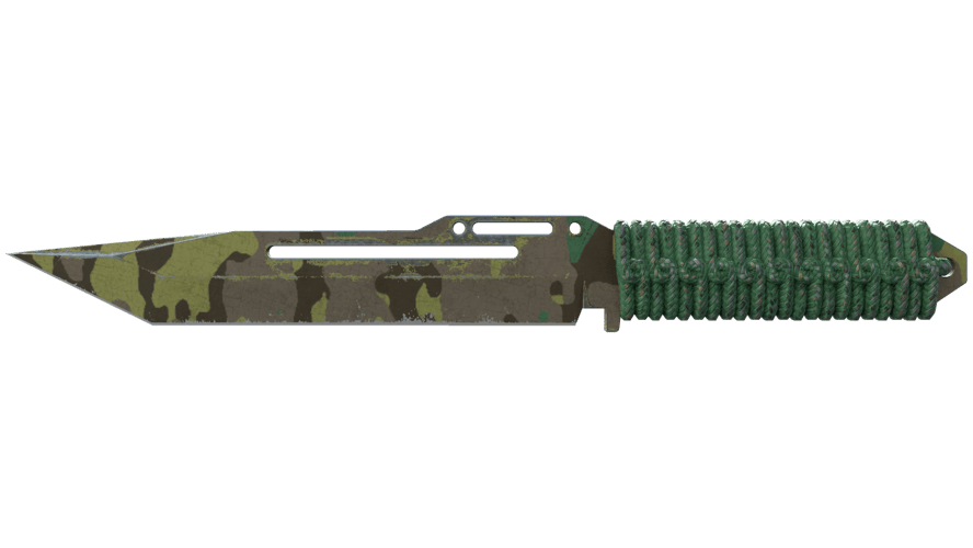 ★ Paracord Knife | Boreal Forest (Battle-Scarred)