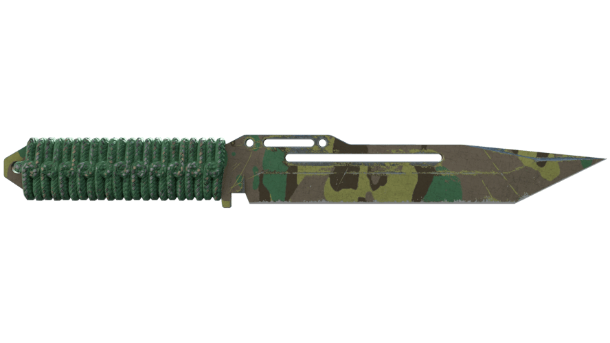 ★ Paracord Knife | Boreal Forest (Battle-Scarred)