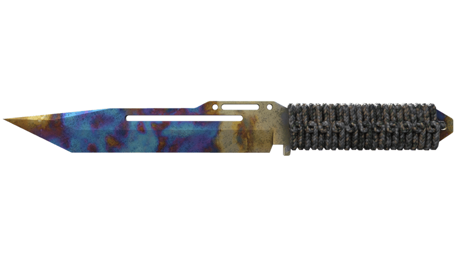 ★ Paracord Knife | Case Hardened (Battle-Scarred)