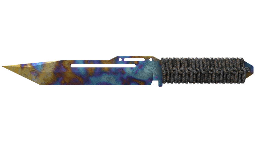 ★ Paracord Knife | Case Hardened (Battle-Scarred)