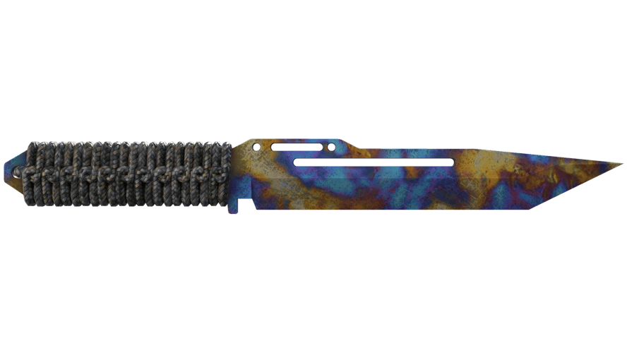 ★ Paracord Knife | Case Hardened (Battle-Scarred)