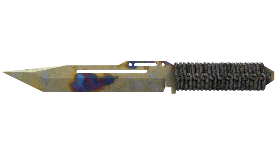 ★ Paracord Knife | Case Hardened (Well-Worn)
