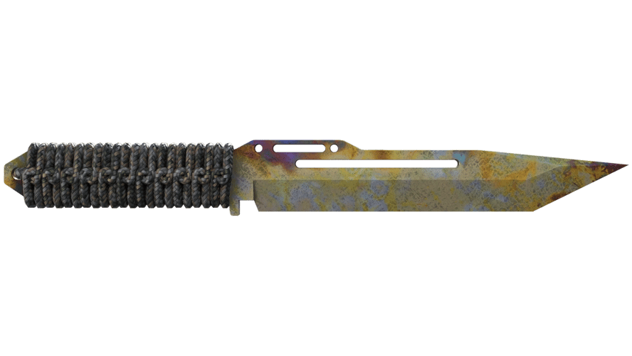 ★ Paracord Knife | Case Hardened (Well-Worn)