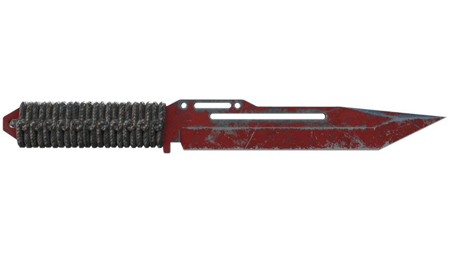 ★ Paracord Knife | Crimson Web (Battle-Scarred)