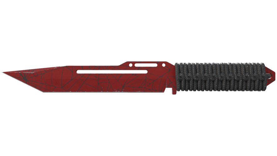 ★ Paracord Knife | Crimson Web (Field-Tested)