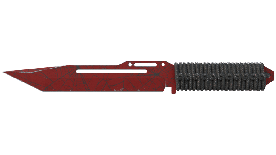★ Paracord Knife | Crimson Web (Field-Tested)