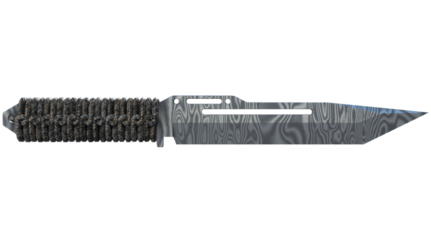 ★ Paracord Knife | Damascus Steel (Field-Tested)