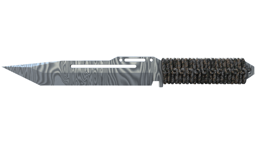 ★ Paracord Knife | Damascus Steel (Minimal Wear)