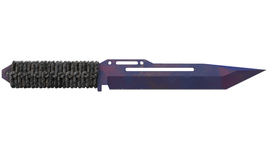 ★ Paracord Knife | Doppler Black Pearl (Minimal Wear)
