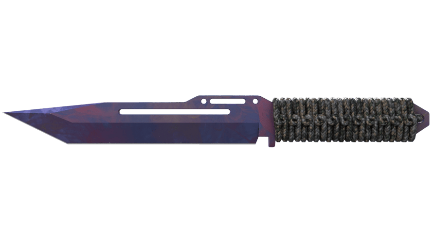 ★ Paracord Knife | Doppler Black Pearl (Minimal Wear)