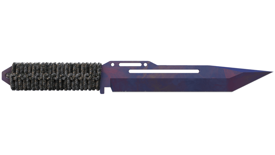 ★ Paracord Knife | Doppler Black Pearl (Minimal Wear)
