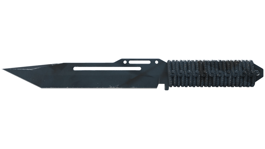★ Paracord Knife | Night Stripe (Field-Tested)