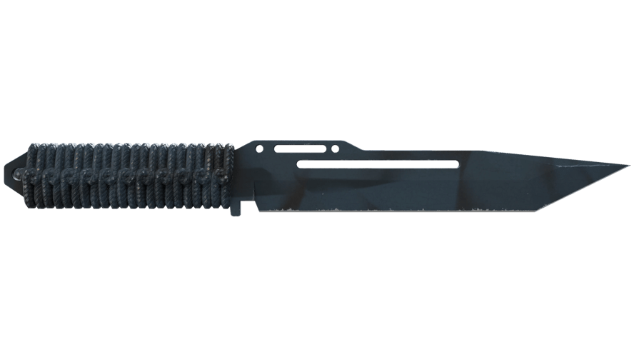 ★ Paracord Knife | Night Stripe (Field-Tested)