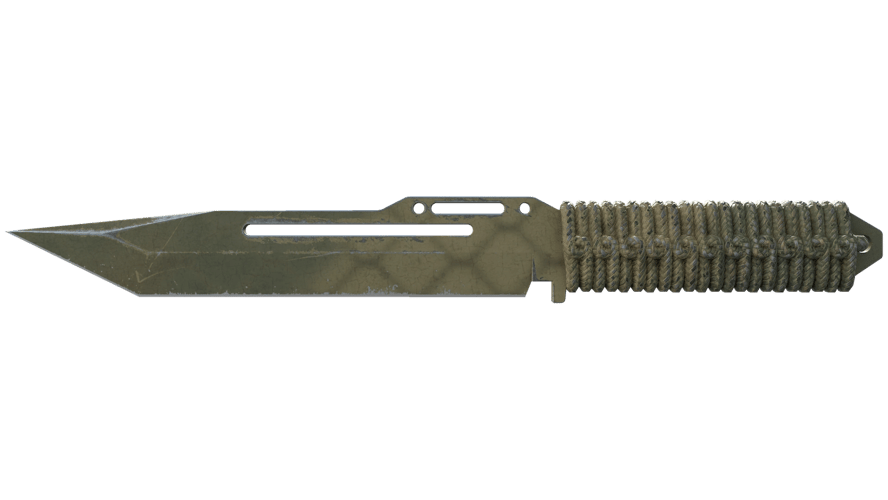 ★ Paracord Knife | Safari Mesh (Battle-Scarred)