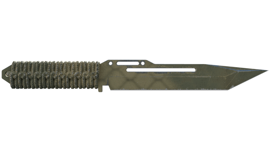 ★ Paracord Knife | Safari Mesh (Battle-Scarred)