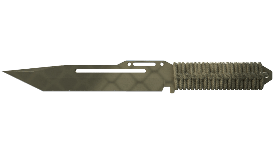 ★ Paracord Knife | Safari Mesh (Minimal Wear)