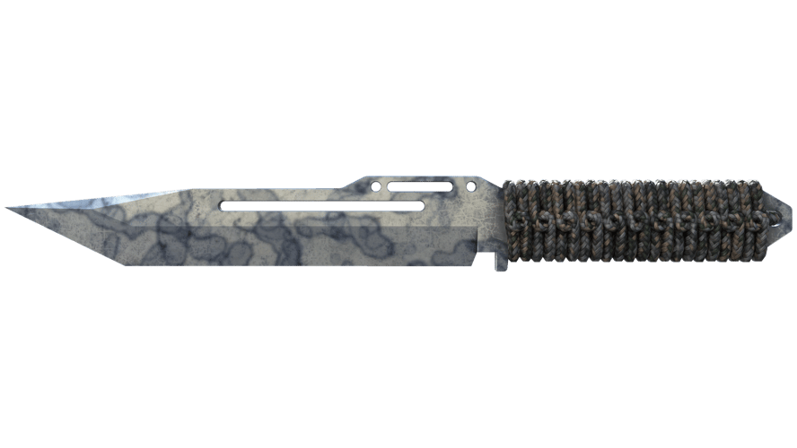 ★ Paracord Knife | Stained (Field-Tested)