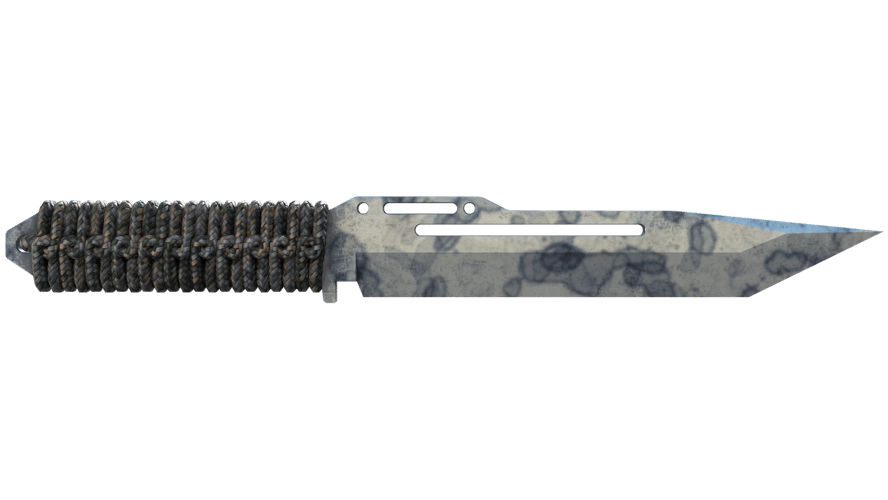 ★ Paracord Knife | Stained (Field-Tested)