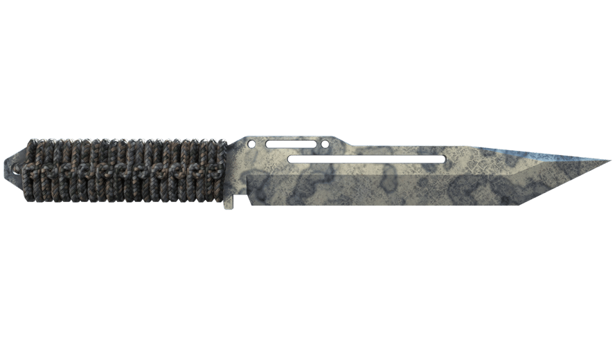 ★ Paracord Knife | Stained (Field-Tested)