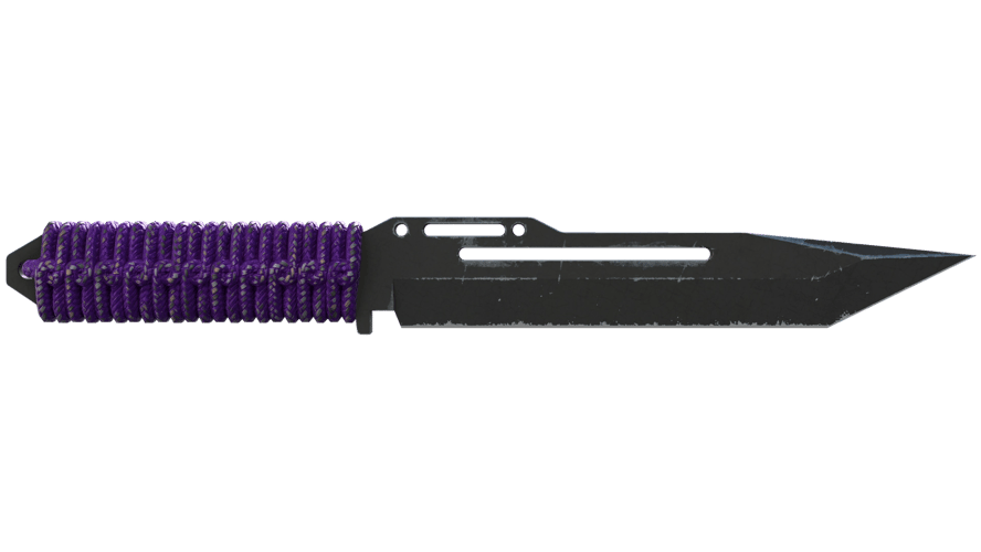 ★ Paracord Knife | Ultraviolet (Battle-Scarred)