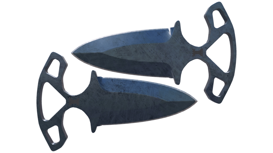 ★ Shadow Daggers | Blue Steel (Factory New)