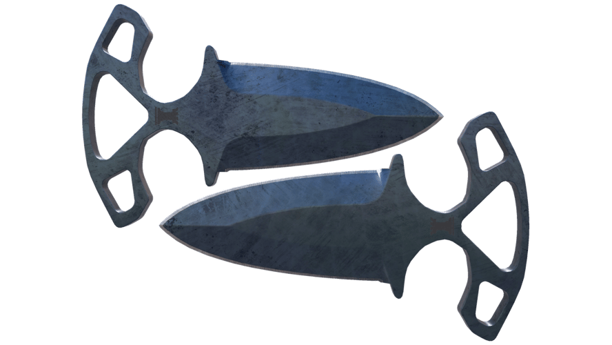 ★ Shadow Daggers | Blue Steel (Factory New)