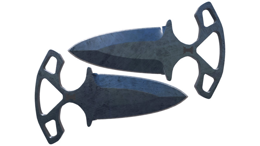 ★ Shadow Daggers | Blue Steel (Factory New)