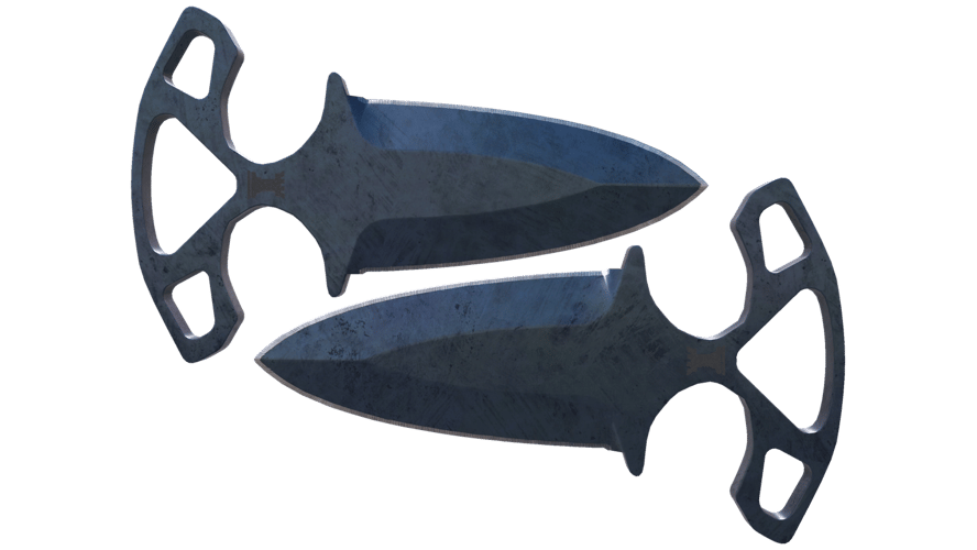 ★ Shadow Daggers | Blue Steel (Field-Tested)