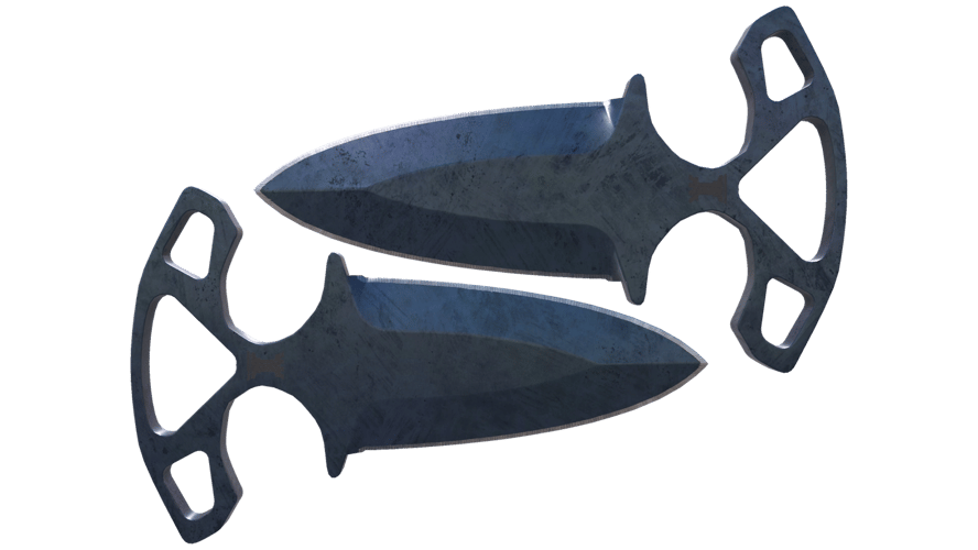 ★ Shadow Daggers | Blue Steel (Field-Tested)