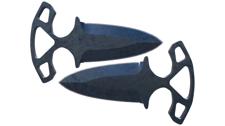 ★ Shadow Daggers | Blue Steel (Field-Tested)