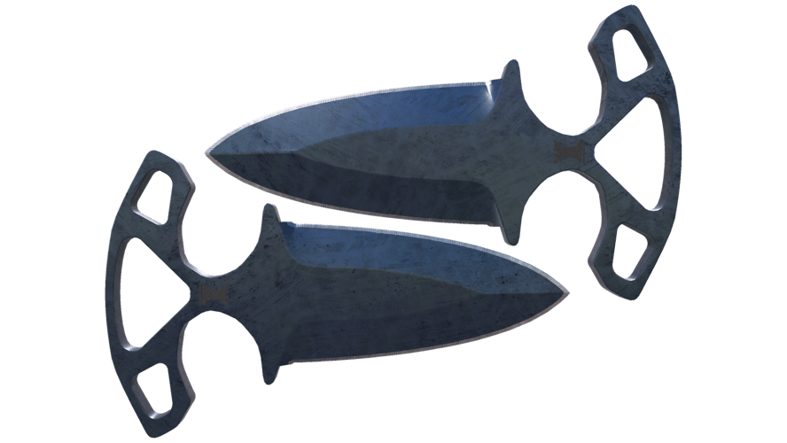 ★ Shadow Daggers | Blue Steel (Field-Tested)