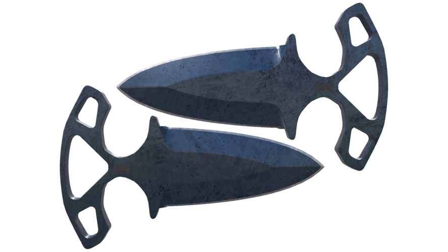 ★ Shadow Daggers | Blue Steel (Field-Tested)