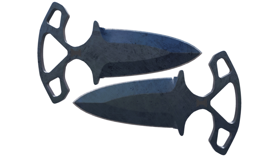★ Shadow Daggers | Blue Steel (Field-Tested)