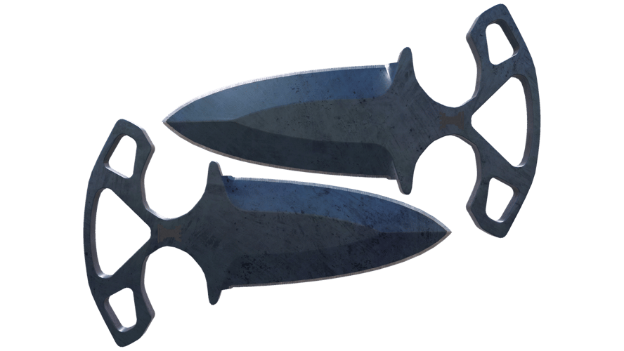 ★ Shadow Daggers | Blue Steel (Field-Tested)