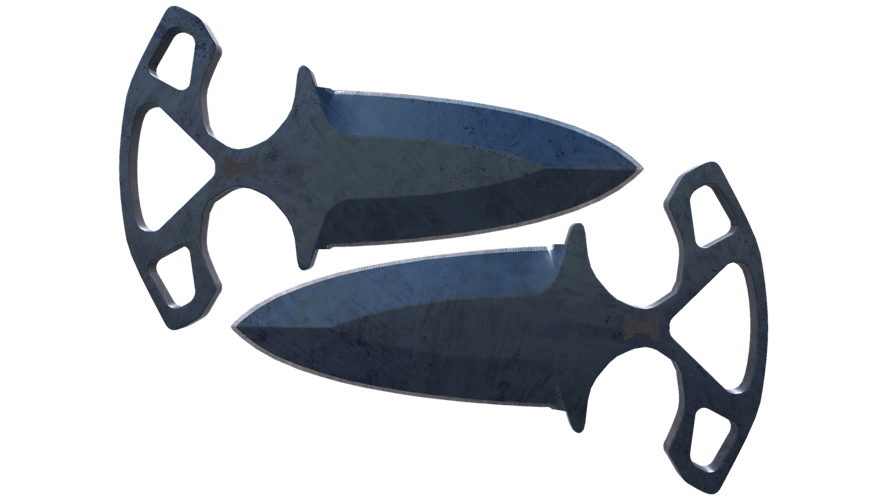★ Shadow Daggers | Blue Steel (Field-Tested)