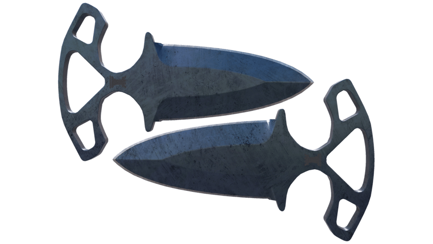 ★ Shadow Daggers | Blue Steel (Minimal Wear)