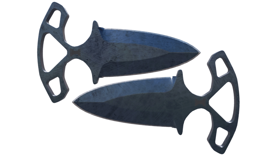 ★ Shadow Daggers | Blue Steel (Minimal Wear)