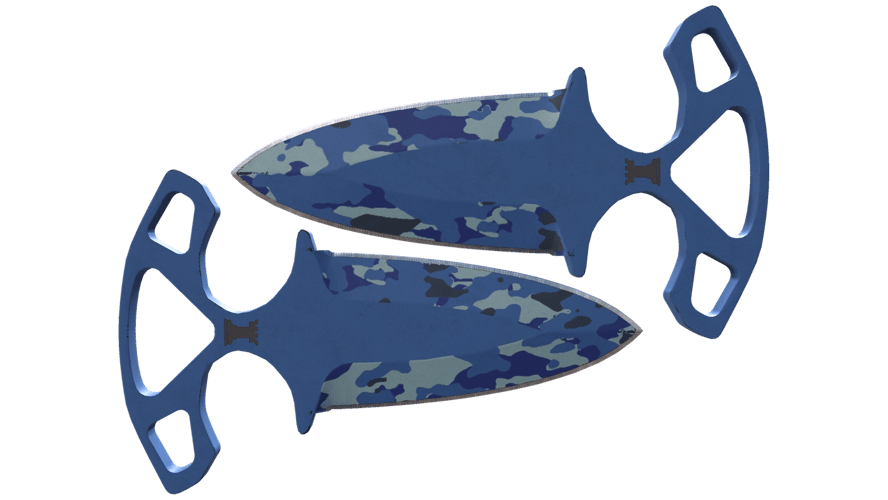 ★ Shadow Daggers | Bright Water (Field-Tested)