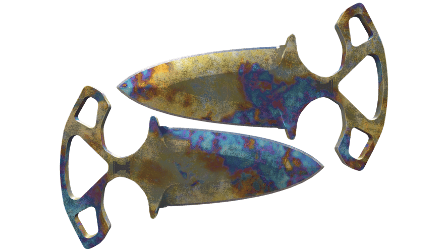 ★ Shadow Daggers | Case Hardened (Battle-Scarred)