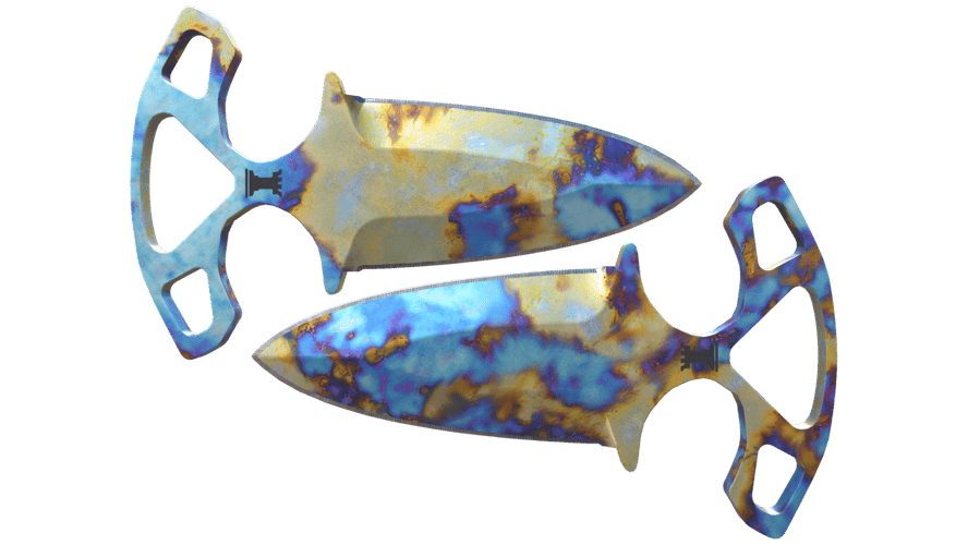 ★ Shadow Daggers | Case Hardened (Minimal Wear)