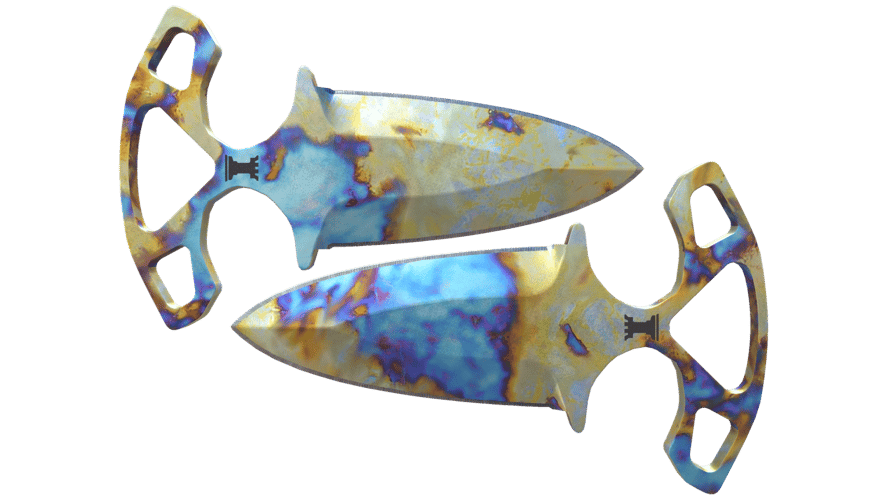 ★ Shadow Daggers | Case Hardened (Minimal Wear)