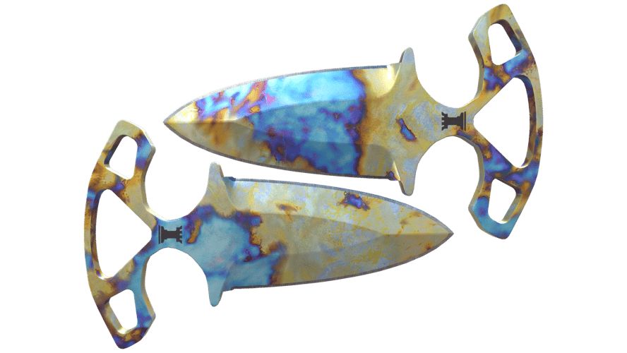 ★ Shadow Daggers | Case Hardened (Minimal Wear)