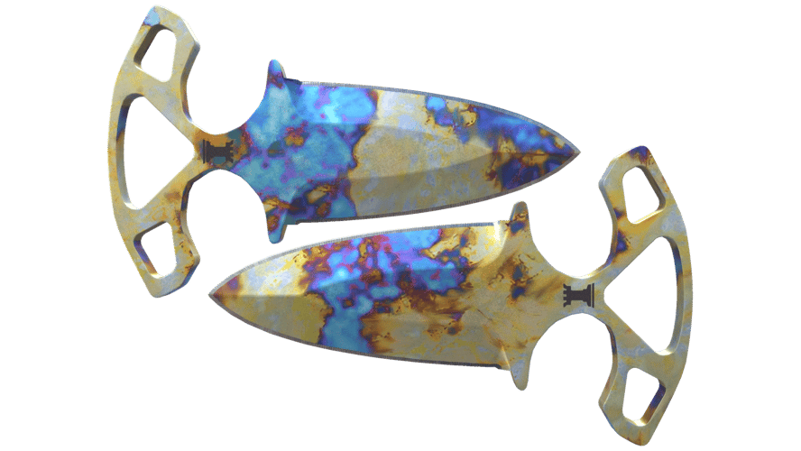 ★ Shadow Daggers | Case Hardened (Minimal Wear)