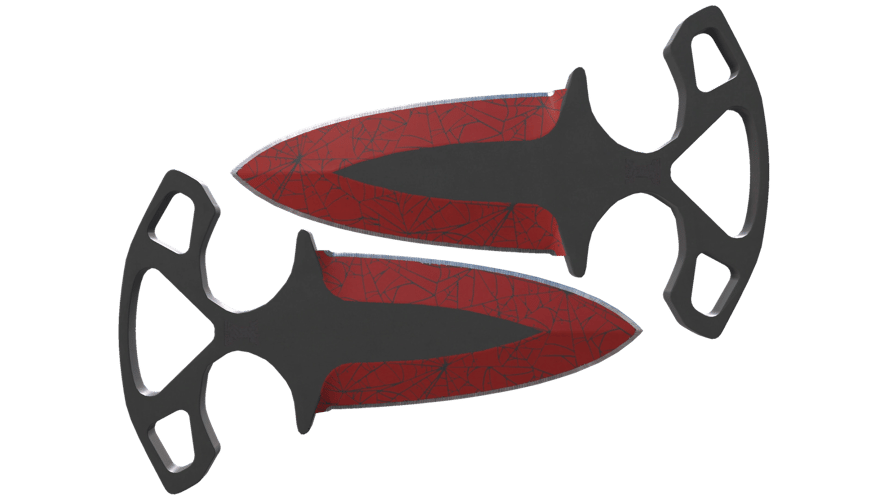 ★ Shadow Daggers | Crimson Web (Factory New)