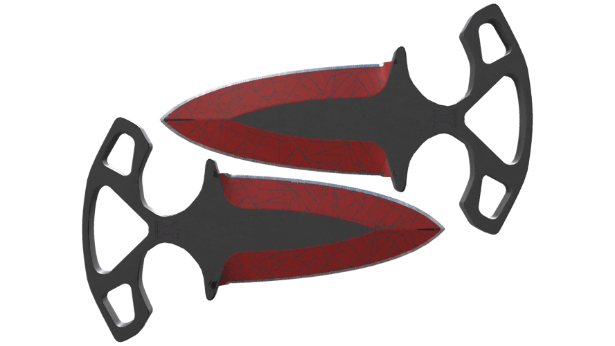 ★ Shadow Daggers | Crimson Web (Field-Tested)