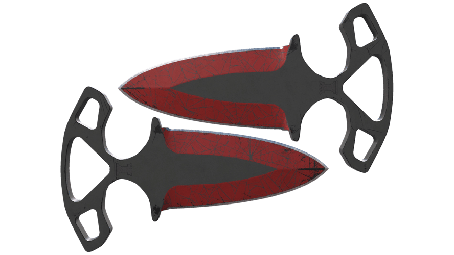 ★ Shadow Daggers | Crimson Web (Field-Tested)