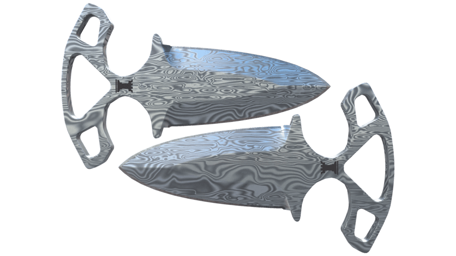★ Shadow Daggers | Damascus Steel (Factory New)