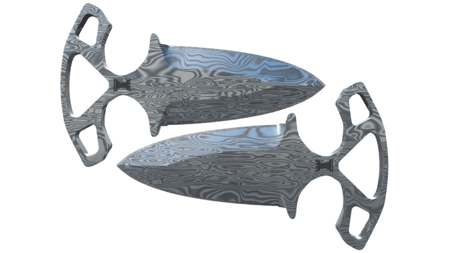 ★ Shadow Daggers | Damascus Steel (Field-Tested)
